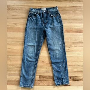 Everlane Womens The ’90s Cheeky® Jean  Vintage Mid Blue Size 26R